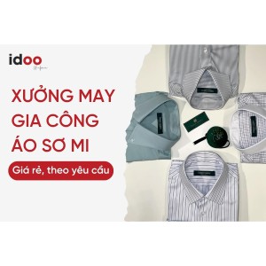 Xưởng may gia công áo sơ mi nam, nữ Giá rẻ - Thiết kế theo yêu cầu tại TPHCM