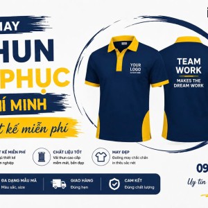 Nhận may, đặt áo thun đồng phục tại TPHCM Uy tín - Giá xưởng