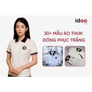 30+ mẫu áo thun đồng phục trắng năng động, thiết kế đẹp
