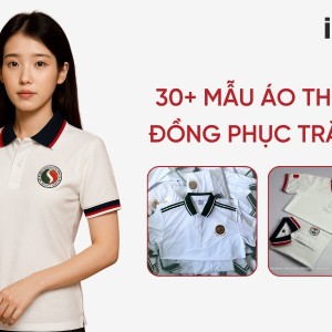 30+ mẫu áo thun đồng phục trắng năng động, thiết kế đẹp