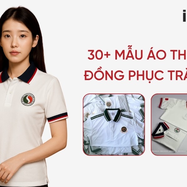 30+ mẫu áo thun đồng phục trắng năng động, thiết kế đẹp