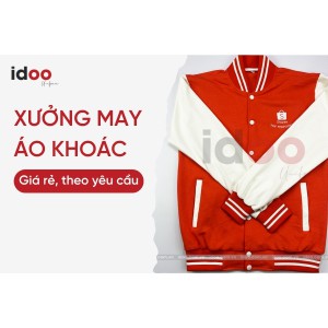 Xưởng may áo khoác Giá rẻ tại TPHCM - In logo theo yêu cầu