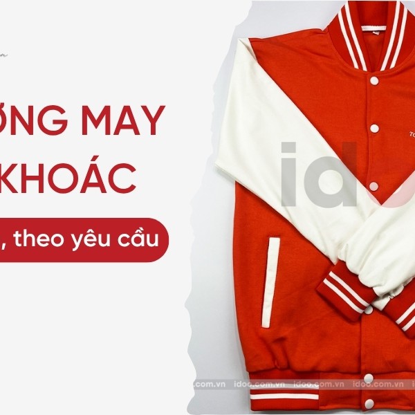 Xưởng may áo khoác Giá rẻ tại TPHCM - In logo theo yêu cầu
