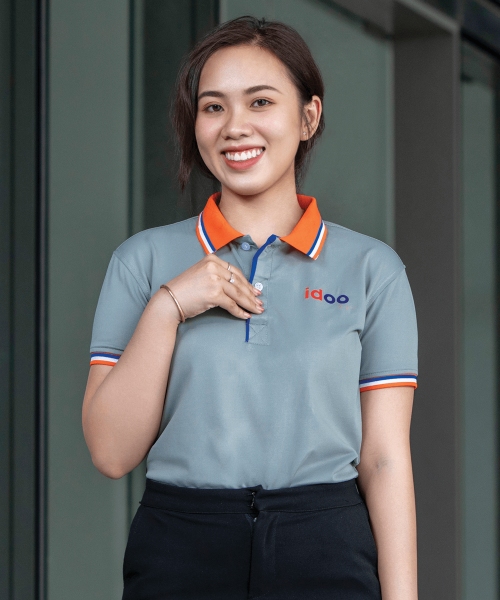 Đồng phục áo thun nổi bật tại Idoo Uniform 3 