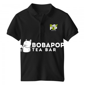 Mẫu áo quán trà sữa Bobapop