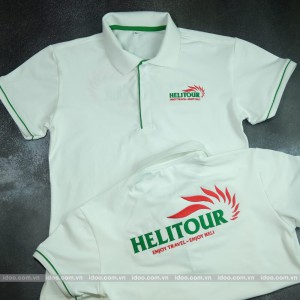 Mẫu áo thun công ty Heli Tour
