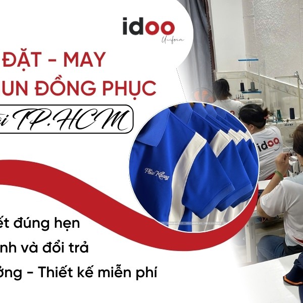 Nhận may, đặt áo thun đồng phục tại TPHCM Uy tín - Giá xưởng