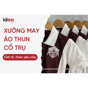 Xưởng may áo thun cổ trụ Giá rẻ tại TPHCM - Thiết kế theo yêu cầu