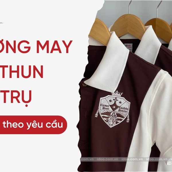 Xưởng may áo thun cổ trụ Giá rẻ tại TPHCM - Thiết kế theo yêu cầu