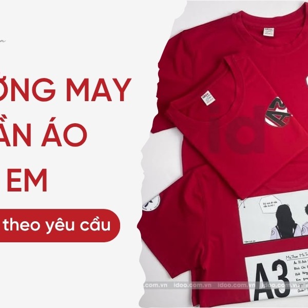 Xưởng may quần áo trẻ em tại TPHCM Giá rẻ - Thiết kế theo yêu cầu