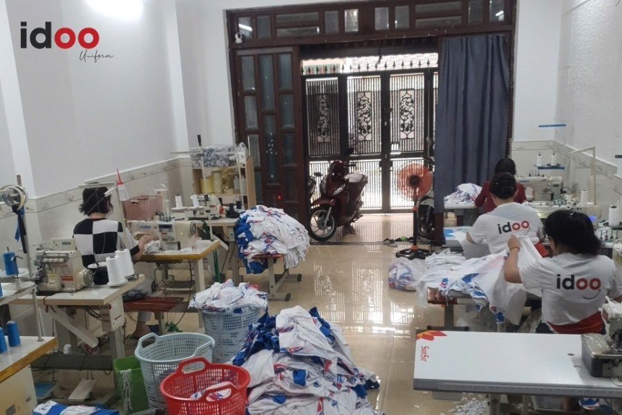 IDOO Uniform - Xưởng may áo thun cá sấu đồng phục giá rẻ, uy tín