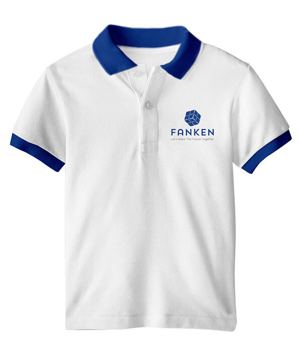 Mẫu thiết kế đồng phục áo thun của công ty Fanken