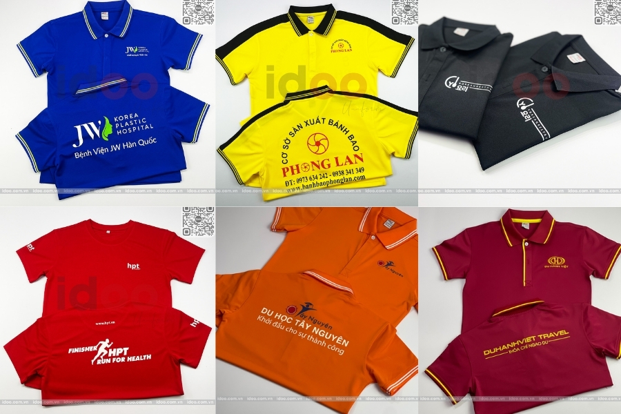 Các dịch vụ thiết kế và sản xuất áo thun đồng phục quận 2