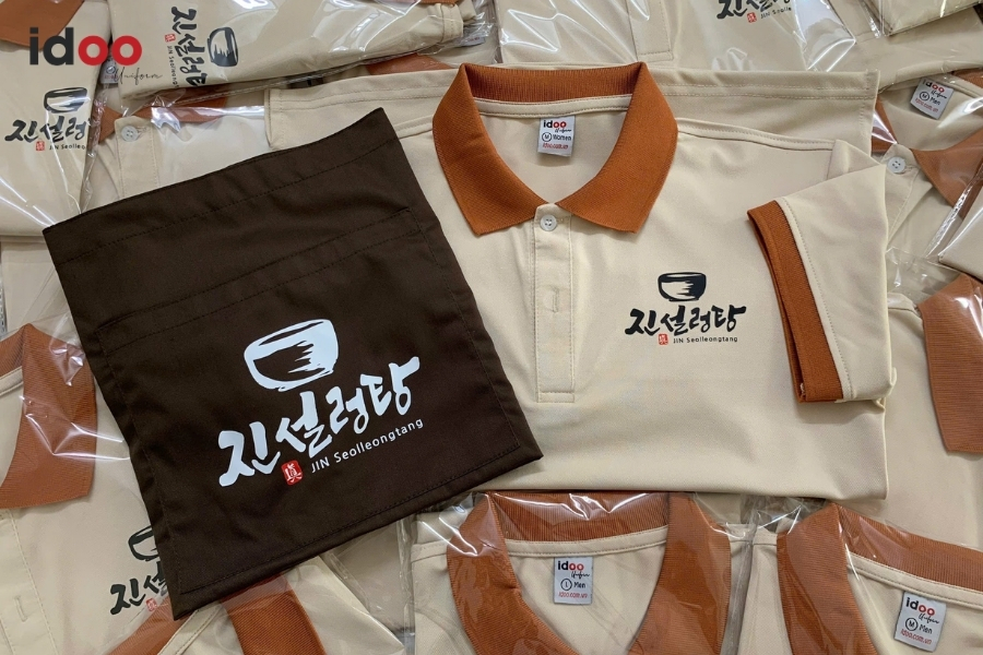 Cách liên hệ IDOO đặt áo thun đồng phục tại TPHCM