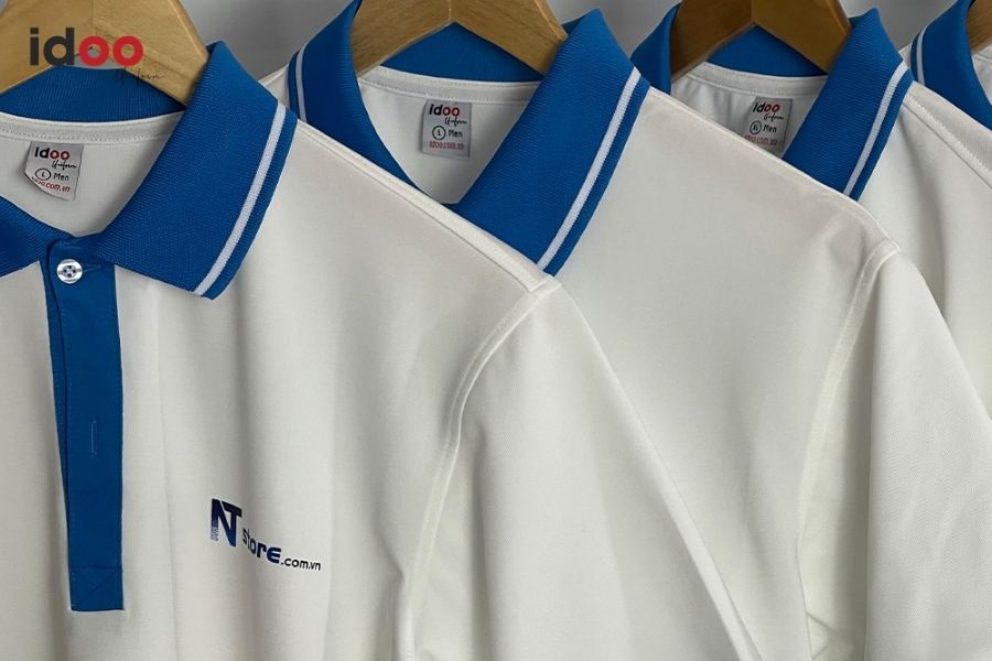 Chất liệu vải may và in áo thun đồng phục quận Tân Phú tại IDOO