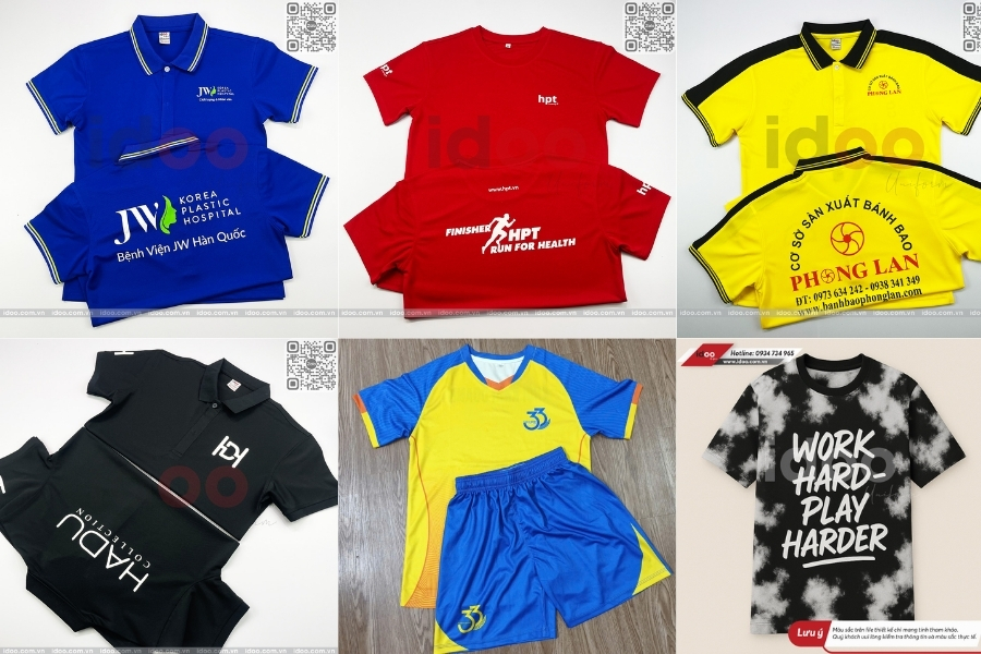 Mẫu áo thun đồng phục giá rẻ quận Bình Tân