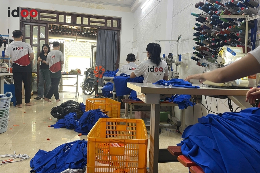 IDOO có nhận đơn hàng áo thun đồng phục giá rẻ quận 12 số lượng nhỏ không?
