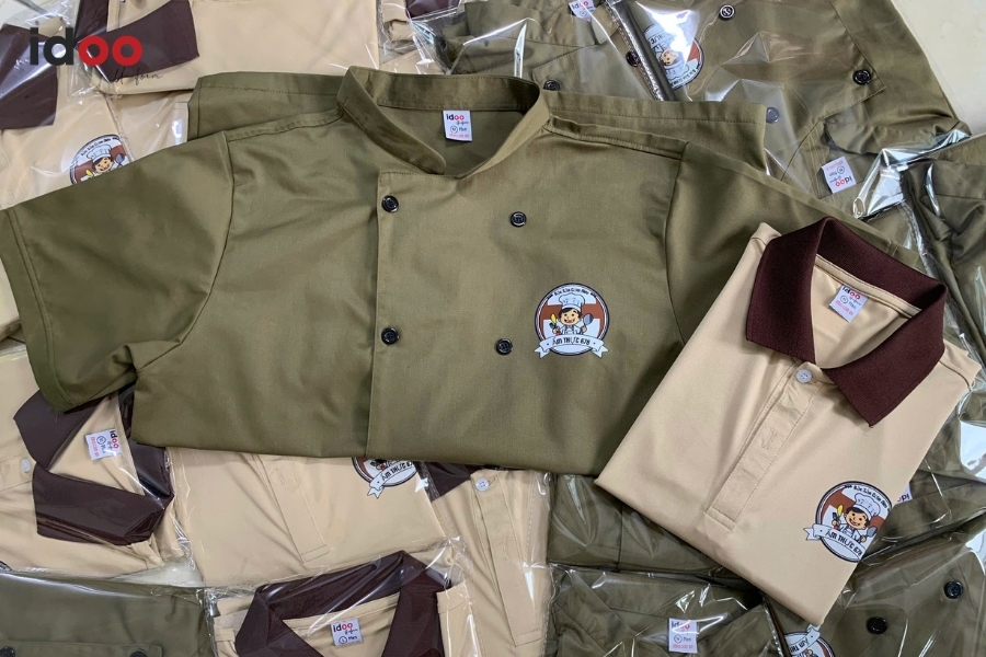 IDOO có nhận may áo thun đồng phục gấp