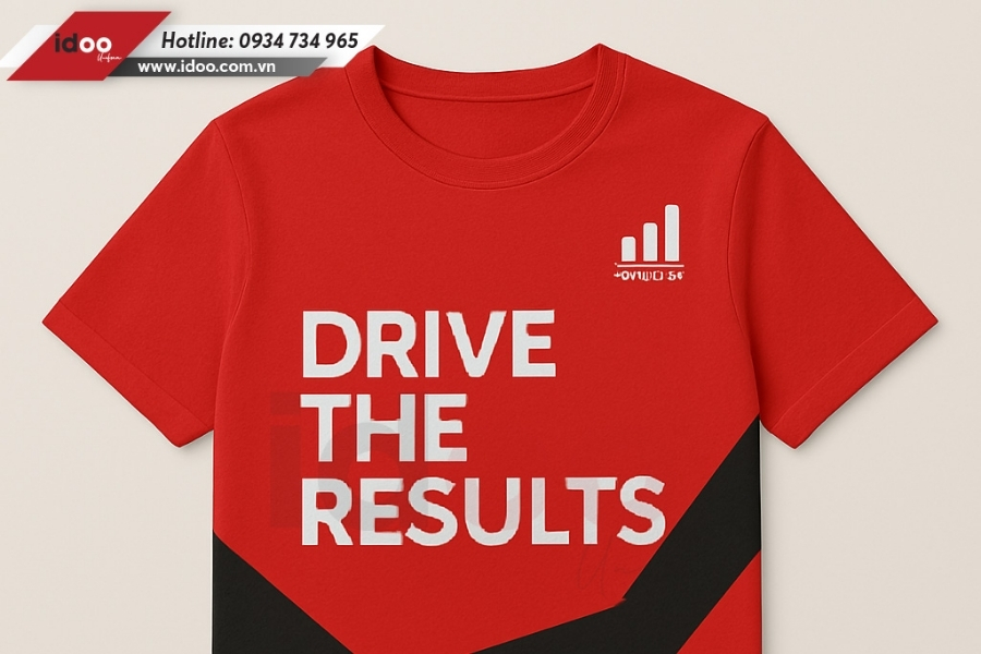 Mẫu áo thun đồng phục cổ tròn