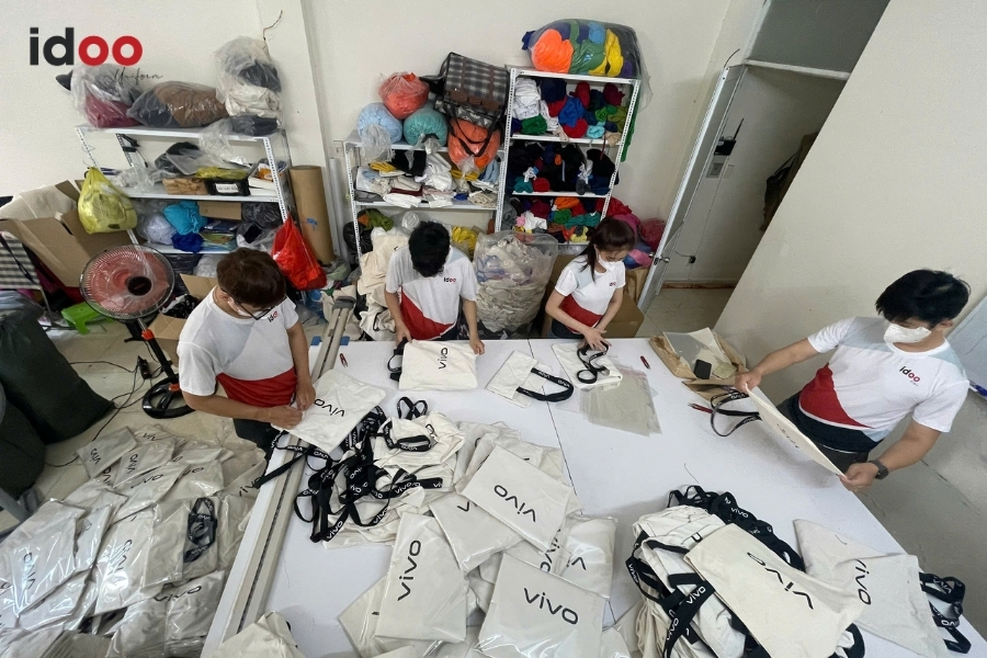 Quy trình đặt may áo thun đồng phục công ty ở Thủ Đức