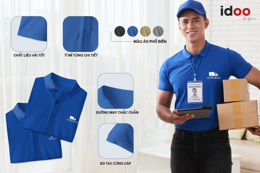 Tại nên chọn xưởng may xưởng may áo thun đồng phục quận 3 - IDOO?