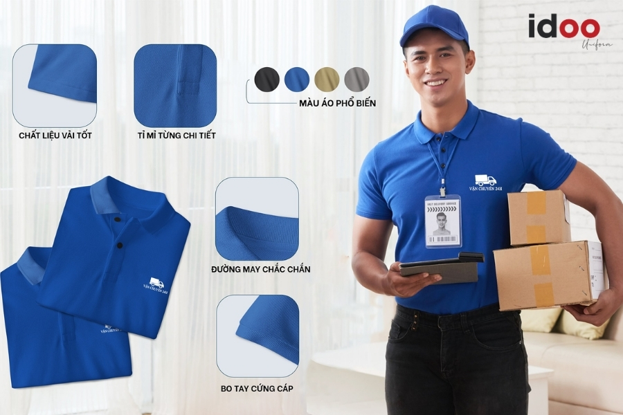 IDOO Uniform - Xưởng may áo thun đồng phục quận 1 uy tín, giá rẻ