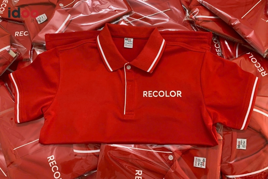 Chất liệu vải và công nghệ in áo đồng phục quận 3 tại IDOO