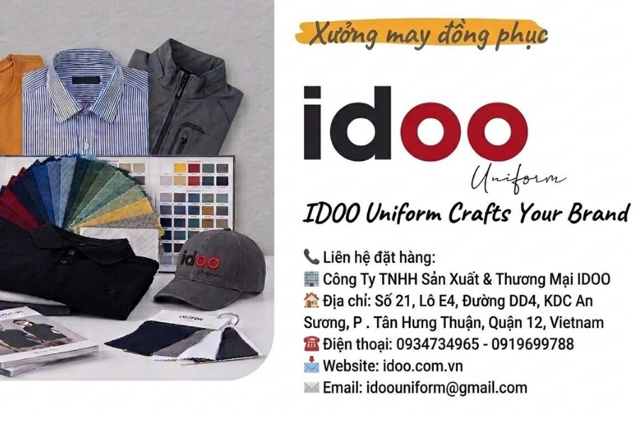 Tại sao nên chọn xưởng may đồng phục tại quận Bình Tân IDOO?