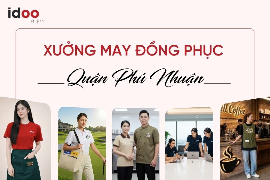 Xưởng may đồng phục quận Phú Nhuận Giá rẻ - Thiết kế theo yêu cầu miễn phí