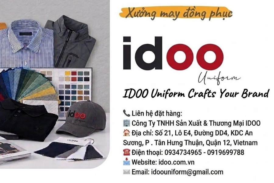 Tại sao nên chọn may đồng phục cao cấp tại quận Tân Phú ở IDOO Uniform?