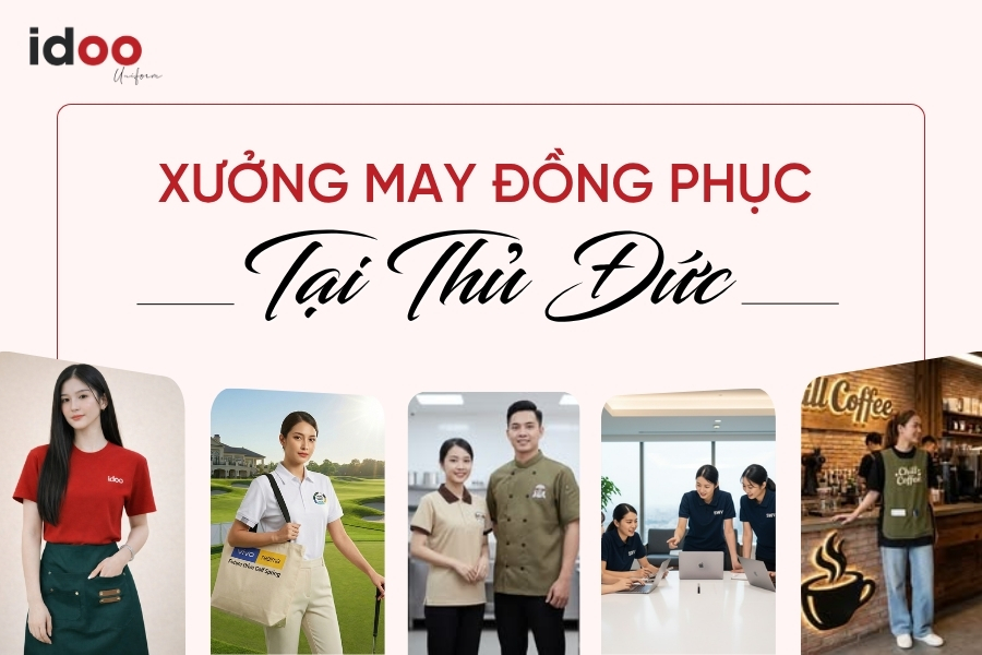 May đồng phục tại Thủ Đức Giá rẻ - Chất lượng cao - Sản xuất nhanh